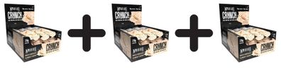 3 x Crunch Bar, White Chocolate Blondie - 12 bars