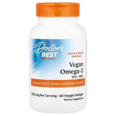 Vegan Omega-3 - 60 veggie softgels