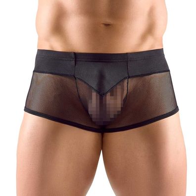 Sexy Herren Pants Microfaser Netz Unterwäsche Dessous Erotik transparent "Bruce"