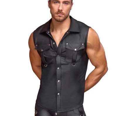 T-Shirt Herren M-3XL sexy matter Wetlook Taschen Muskelshirt Hemd Party "Hanson"