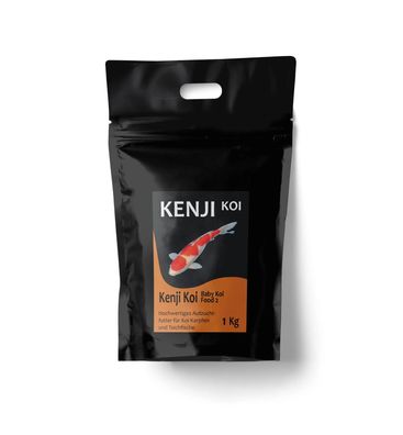 KENJI KOI Baby Koi Food 2 - 1kg 0.8 - 1,2mm hochwertiges Aufzuchtfutter