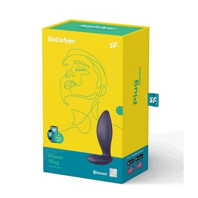 Satisfyer - Power Plug - Anal-Vibrator (mit App-Steuerung) - Violett