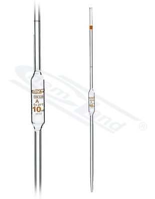 Chemland NEW LINE 050 cl.A cert. Serie Pipette, sk. Braun