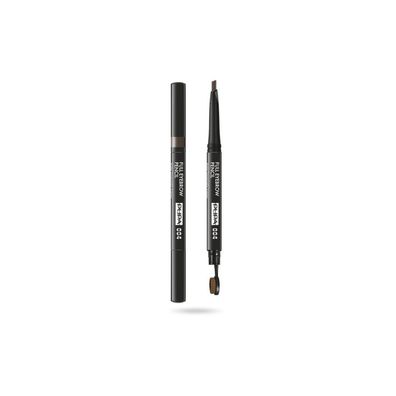 Pupa, Full, Paraben-Free Pencil & Brush 2-In-1, 004, Extra Dark 0.2 g