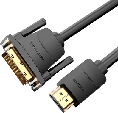 HDMI auf DVI Kabel bidirektional DVI D 24 + 1
