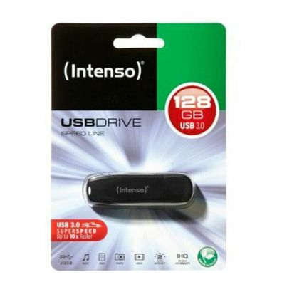 USB Pendrive Intenso USB 3.0 128 GB Schwarz 128 GB 256 GB 128 GB SSD