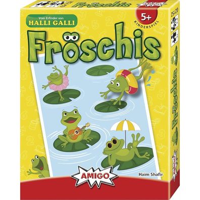 AMIGO 02152 - Fröschis, auf der Empfehlungsliste zum Kinderspiel des Jahres 2022