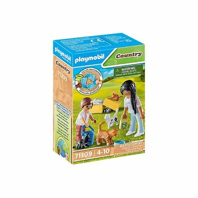 Playmobil 71309 Country Katzenfamilie, Konstruktionsspielzeug