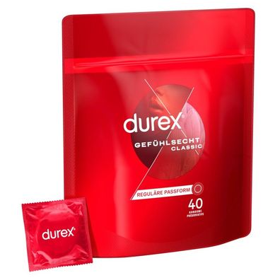 Durex Gefühlsecht 40er