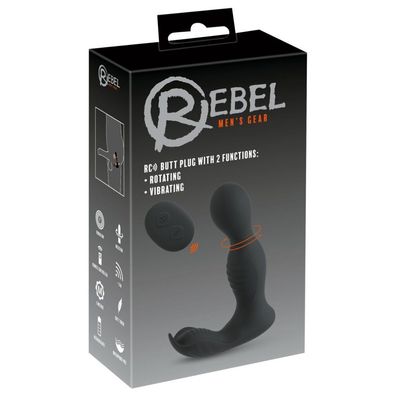 Rebel RC Butt Plug Rotating&Vi