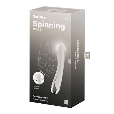 Spinning VIBE 1 G-SPOT BEIGE Rotator Vibrator