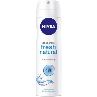 Nivea Fresh Natural Antitranspirant Spray 150 ml