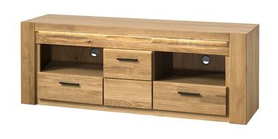 Fernsehschrank Velvet 25 Tv Lowboard Eiche natur