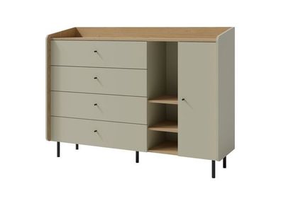 Kommode Alessio AE7 Sideboard Eukalyptus/Eiche Baltic dune