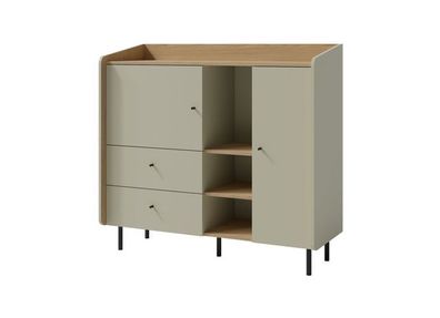 Kommode Alessio AE7 Sideboard Eukalyptys/Eiche Baltic dune