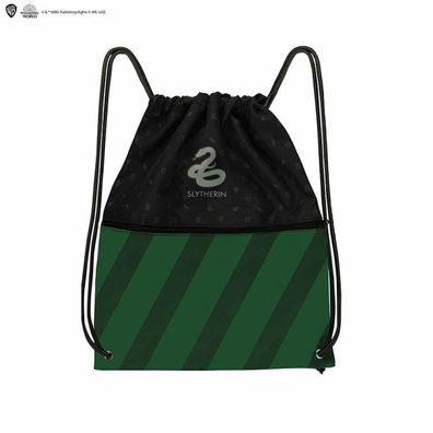 Slytherin Rucksacktasche aus Baumwolle und Polyester