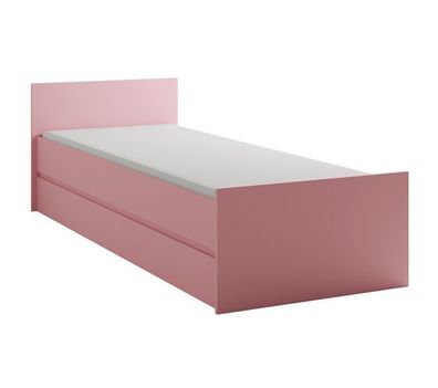 Bett Cosmo Co15 Bettgestelle 90x200 cm mit Latterost helle rosa