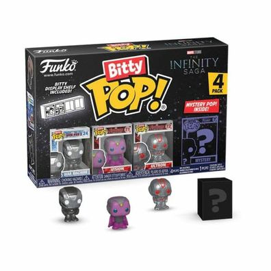 Marvel Bitty POP! Vinyl Figuren 4er-Pack Iron Man 2,5 cm