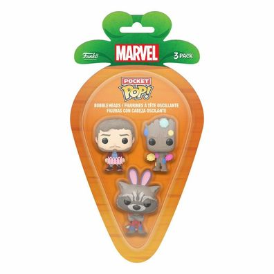 Marvel Pocket POP! Vinyl Figuren 3er-Pack GOTG 4 cm