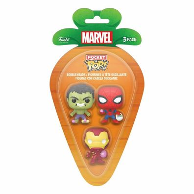 Marvel Pocket POP! Vinyl Figuren 3er-Pack SM/IM/H 4 cm