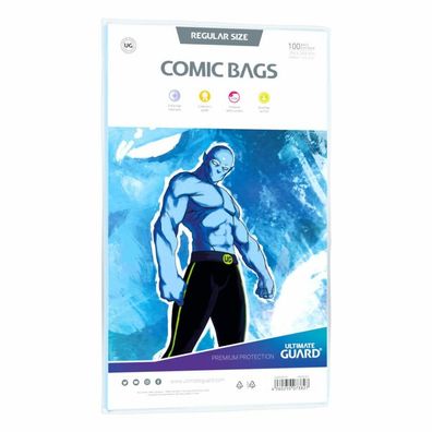 Ultimate Guard Comic Bags Regular Size (100)