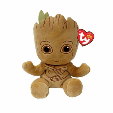 Ty 44003 - Marvel Groot - Plüschfigur Soft - 15 cm