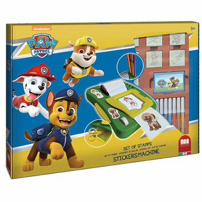 Paw Patrol Aufklebermaschine