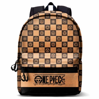 One Piece Plus Chess anpassungsfähiger schwarzer Rucksack 43cm