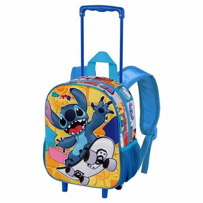 Disney Stitch Skater 3D Trolley 31cm