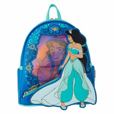 Loungefly Disney Aladdin Jasmine Lenticular Rucksack 26cm