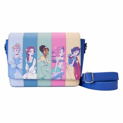 Loungefly Disney Prinzessin Manga Stil Crossbody Tasche