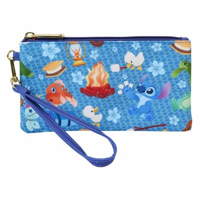 Loungefly Disney Stitch Camping Cuties Rei&#223; erschluss Armband Brieftasche