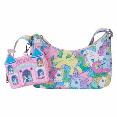 Loungefly My Little Pony Regenbogen Crossbody Tasche &#43; Münzbeutel