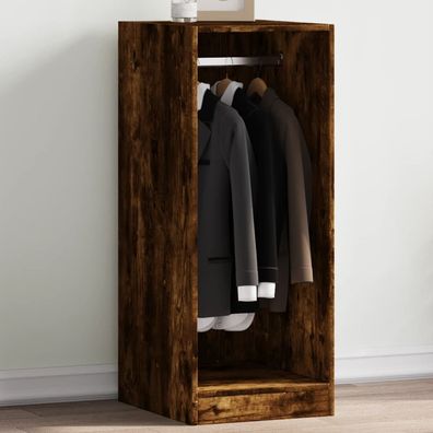 vidaXL Kleiderschrank Räuchereiche 48x41x102 cm Holzwerkstoff