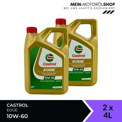 Castrol Edge 10W-60 2x4 Liter