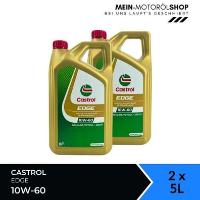 Castrol Edge 10W-60 2x5 Liter