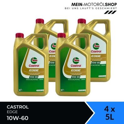 Castrol Edge 10W-60 4x5 Liter