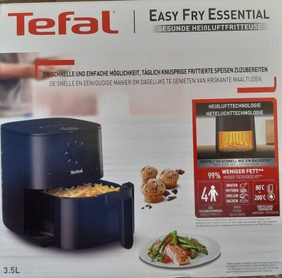 Tefal EY1308 Easy Fry Essential Heißluftfritteuse 3,5 l