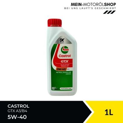 Castrol GTX 5W-40 A3/B4 1 Liter