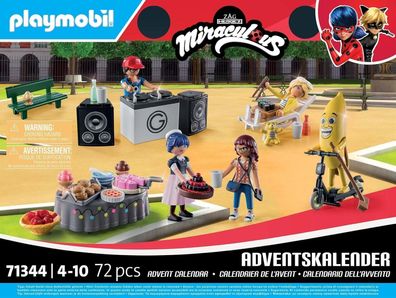 Playmobil Adventskalender Miraculous 71344: Ladybug Picknick in Paris 2024 Gesch