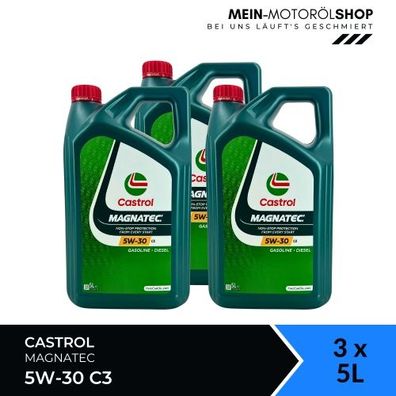 Castrol Magnatec 5W-30 C3 3x5 Liter