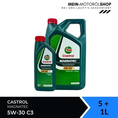 Castrol Magnatec 5W-30 C3 5 + 1 Liter