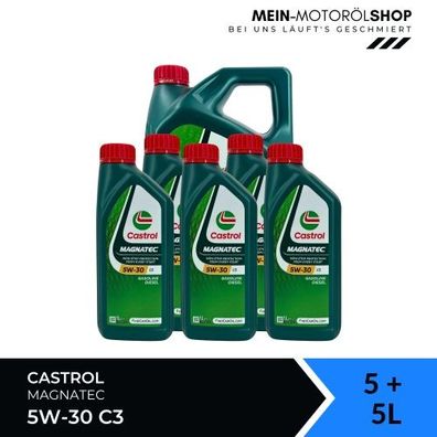 Castrol Magnatec 5W-30 C3 5 + 5 Liter