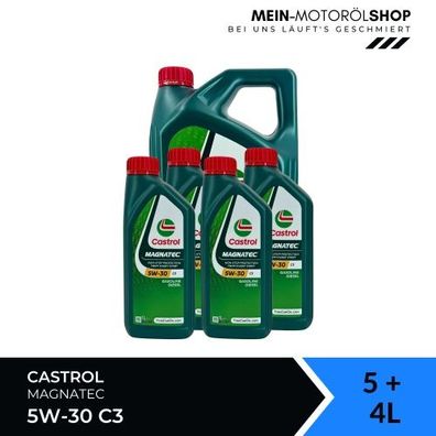 Castrol Magnatec 5W-30 C3 5 + 4 Liter