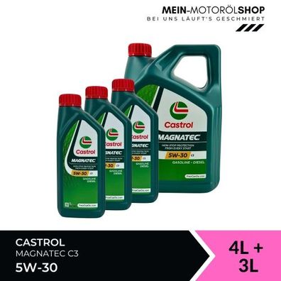 Castrol Magnatec 5W-30 C3 4 + 3 Liter