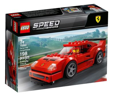 LEGO Speed Champions 75890 Ferrari F40 Competizione Rennwagen NEU Racing Car NEW