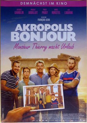 Akropolis Bonjour - Original Kinoplakat A1 - Jacques Gamblin - Filmposter