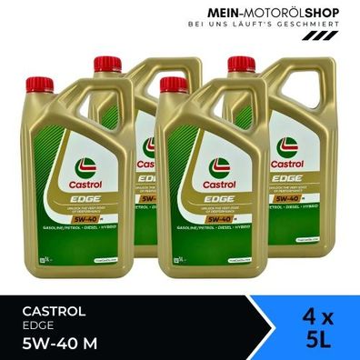 Castrol Edge 5W-40 M 4x5 Liter