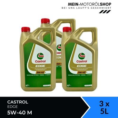 Castrol Edge 5W-40 M 3x5 Liter