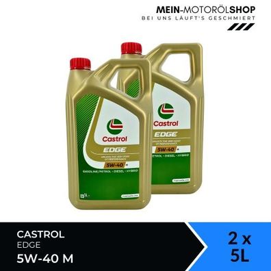 Castrol Edge 5W-40 M 2x5 Liter